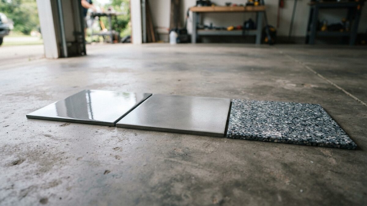 Epoxy vs. Polyaspartic vs. Polyurea: Choosing a Garage Floor Coating